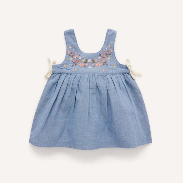 CFrangipani Embroidered Dress